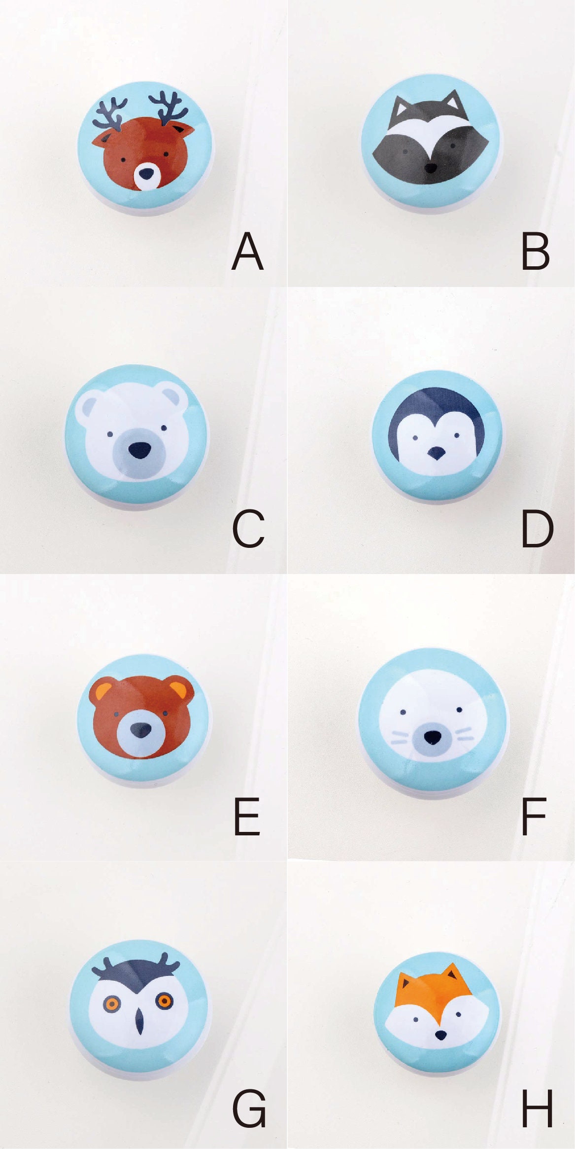 Children's Room Handle bear Door Handle animal doorknob Etsy