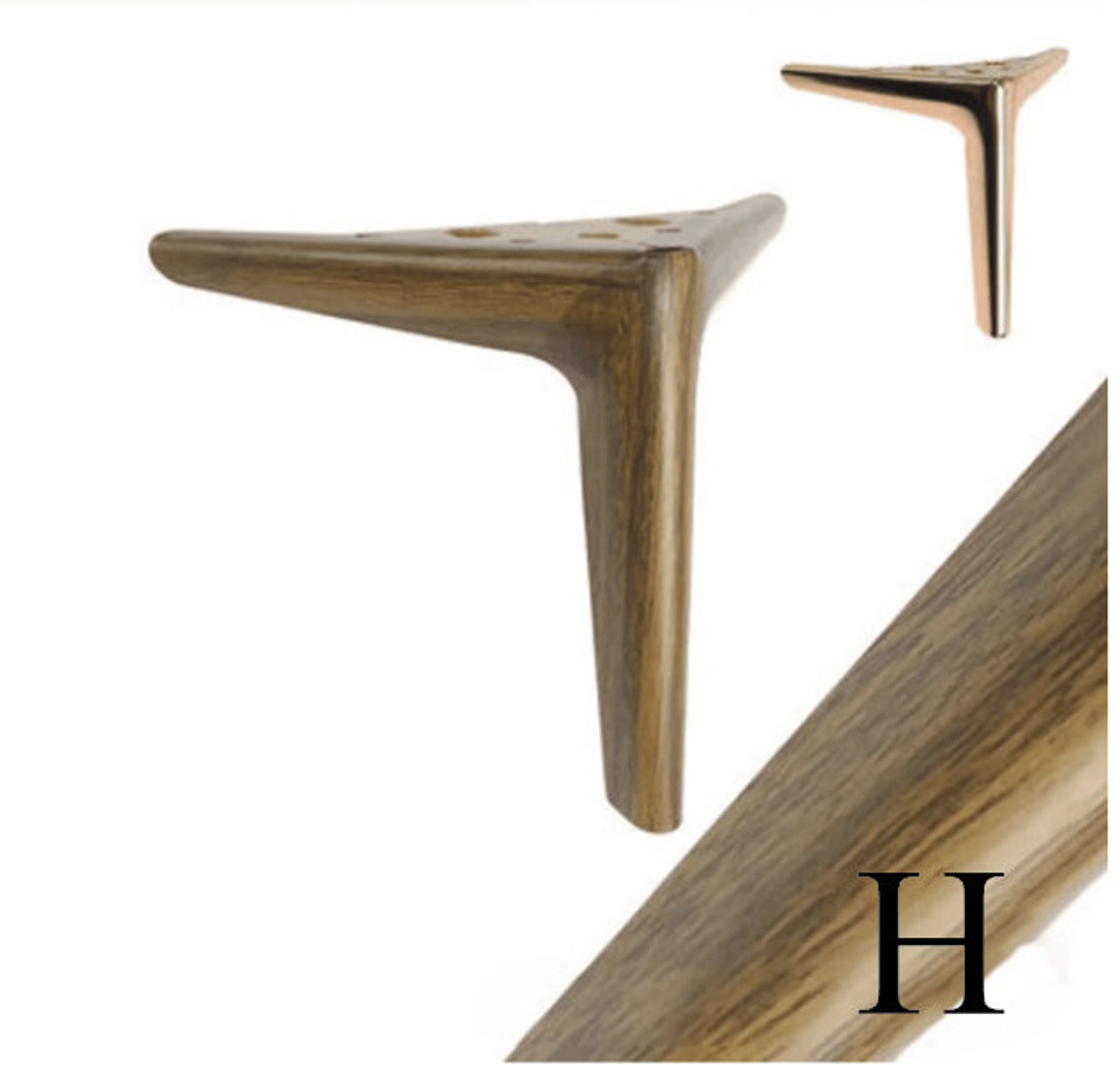 4X Modern Brass Furniture Legs Minimalist Sofa Foot Etsy