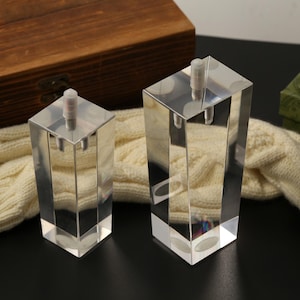 4 patas de sofá de acrílico, patas de sofá transparentes, patas de gabinete, patas de muebles, patas de cama, patas rectas modernas, patas de café, pie de gabinete de TV