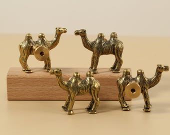 Massivem Messing Kamel Griffe Knäufe, Vintage Kamel Griffe Knäufe, Wüste Thema Tiere Kleiderschrank Pulls Handle Knäufe