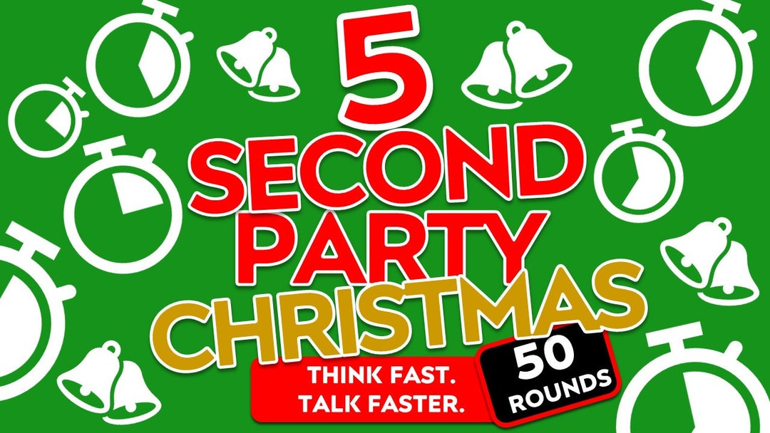 Family Christmas Game for Zoom Christmas Party Game for Family Game