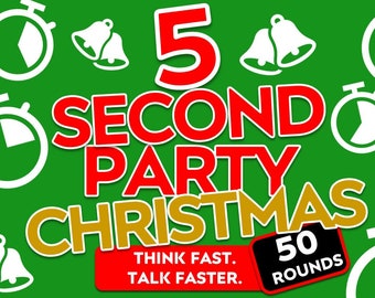 5 Second Christmas Party Game | Family Zoom Quiz (PowerPoint Download)