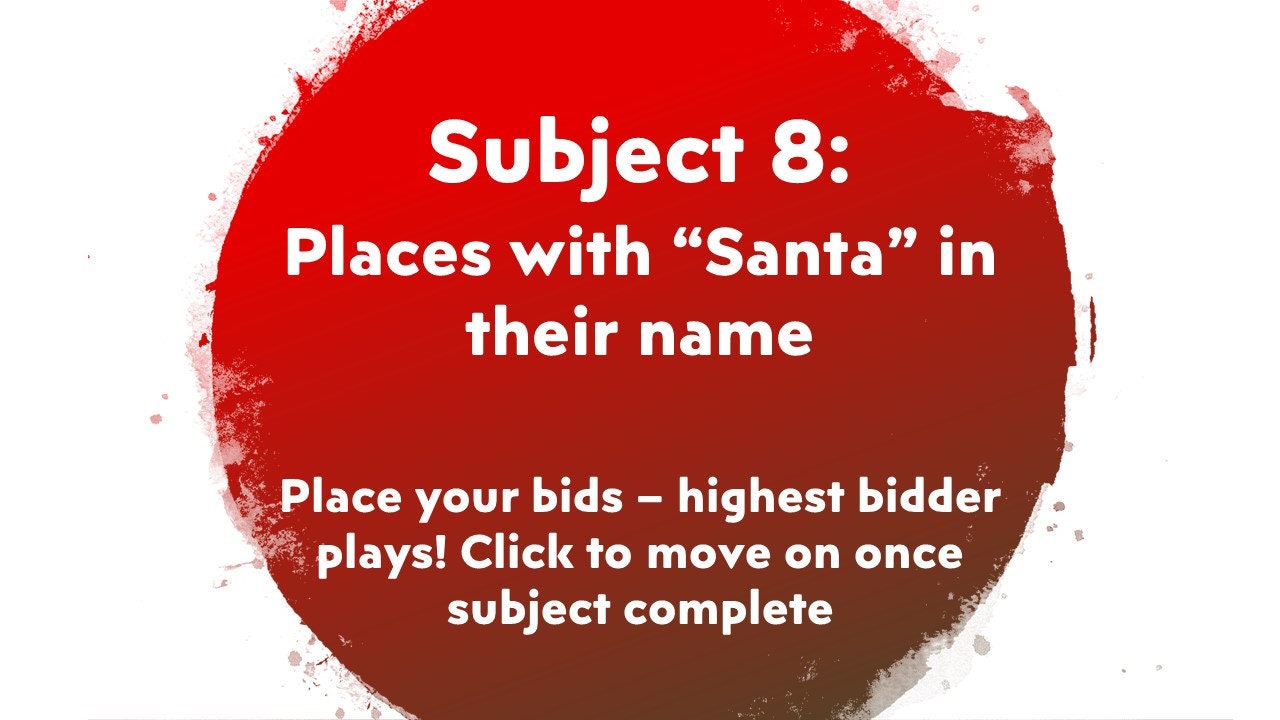 Christmas Party Game Show Download Zoom Games for Family Christmas