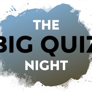 BIG QUIZ NIGHT | Printable General Knowledge Trivia Quiz Download for Pub Quiz and Lockdown Quizzes | 50 Trivia Questions 5 Fun Rounds