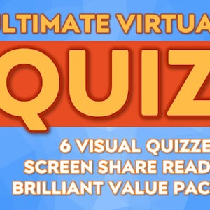 Virtual Quiz Night | Family Trivia Game | Zoom Quiz Download | Screen Share Quizzes | Teams Quiz Games | Christmas Office Party Quiz Game