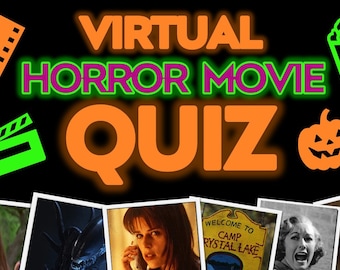Horror Movie Emoji Pictionary Halloween Party Game Halloween - Etsy