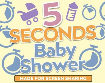 5 Second Baby Shower Game | Fun Virtual Quiz (PowerPoint Show)