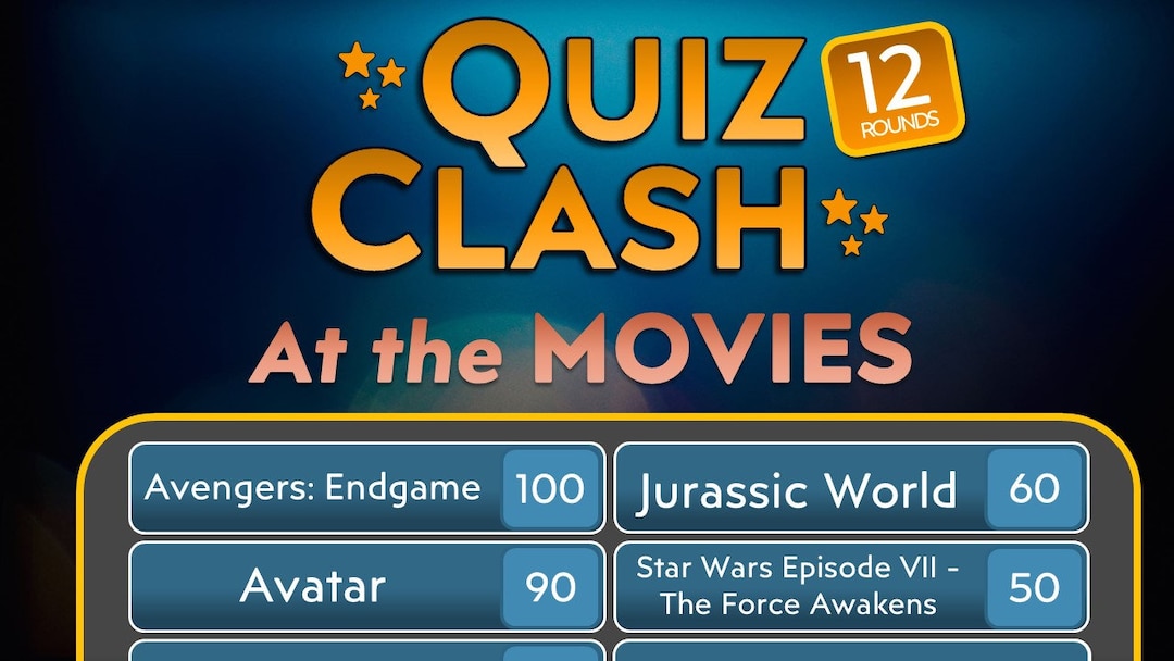 Virtual Party Game Family Feud Style Game Show Party Game Download for