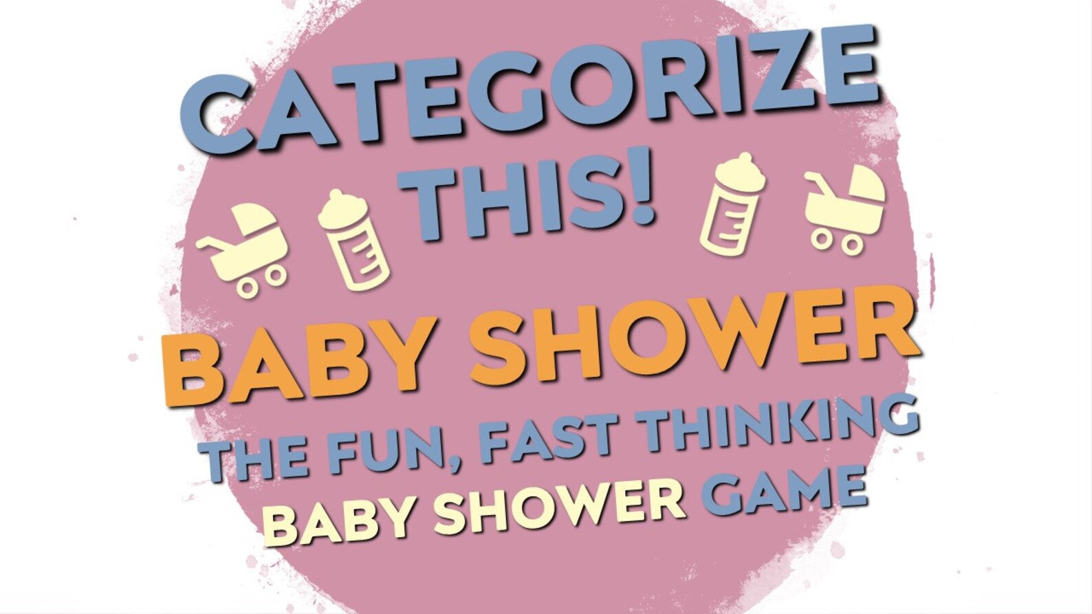 Baby Shower Game Fun Virtual Baby Shower Scattergories Game Boy Girl