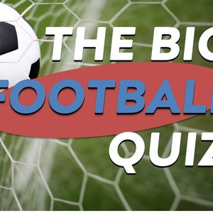 Football Quiz | Printable Football Trivia Quiz Download for Football Parties and Pub Quiz Questions | 50 Trivia Questions Soccer Quiz