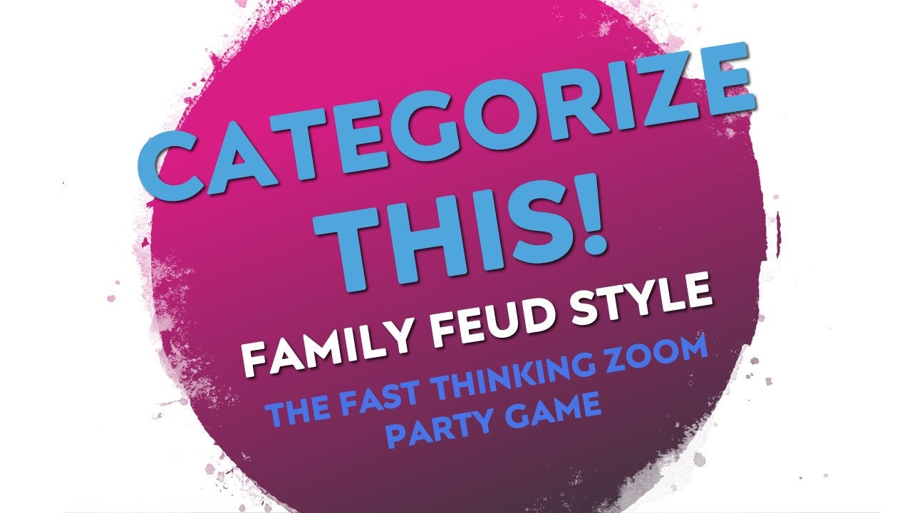 Family Feud Style Game Show Download Family Fortunes Game Categories