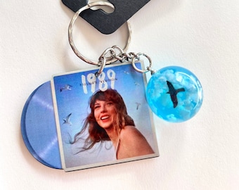 1989 Keychain-Taylor Swift-album -music-acrylic-charm-cute-swifties