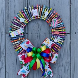 Teacher Wreath, Teacher Door Hanger, Teachers Classroom Wreath, Teacher Appreciation Wreath, Classroom Décor, Teacher Gift, Door Décor