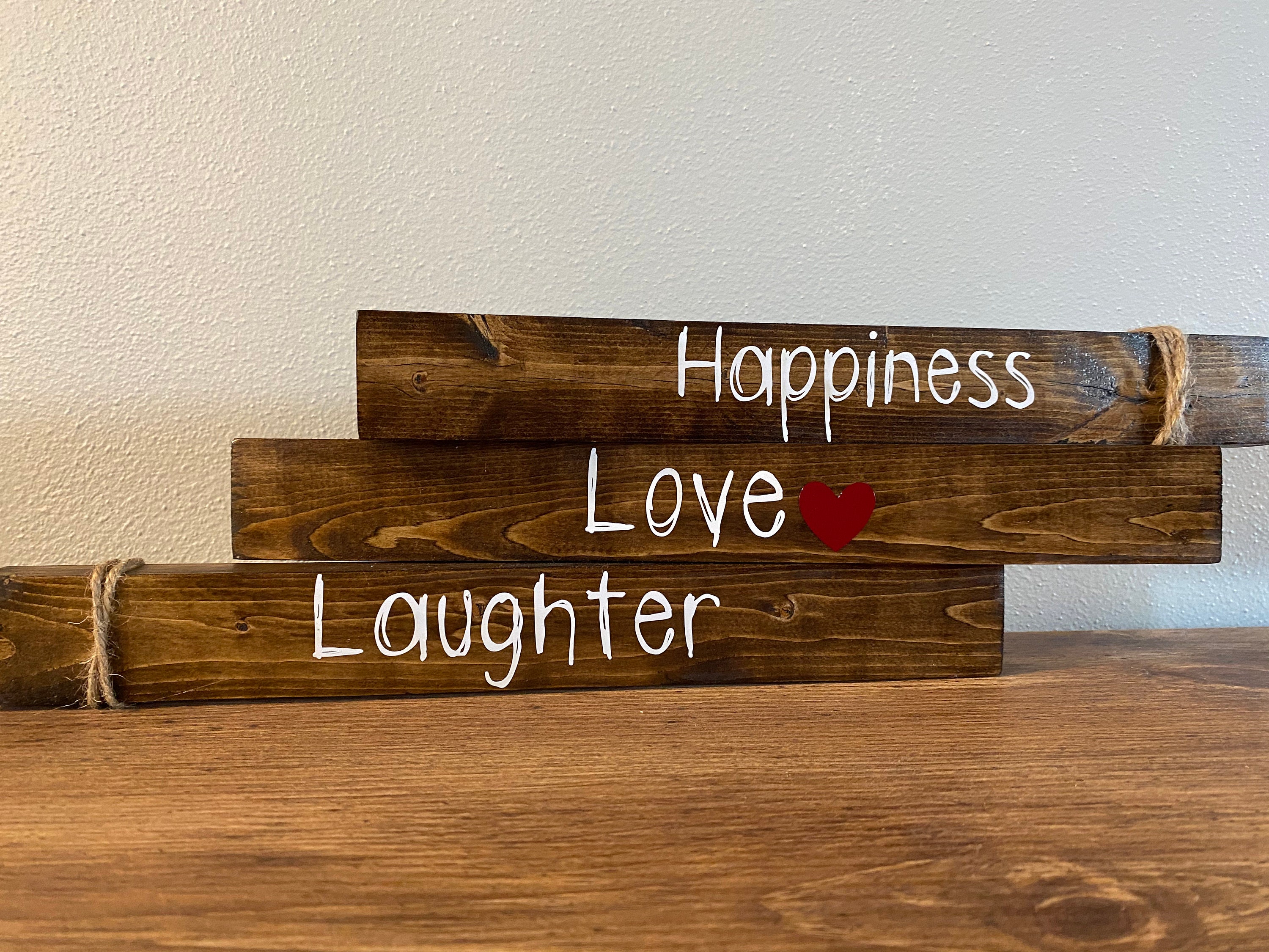 Wood Block Decor Gallery Wall Decor Wooden Block Sayings Etsy