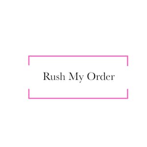 Rush My Order-Add On / Elaborazione rapida / Realizzato su misura / Colla su unghie finte / Unghie finte / Unghie dipinte a mano