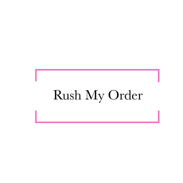 Rush My Order-Add On|Quick Processing|Custom Made|Glue on Fake Nails|False Nails|Hand Painted Nails