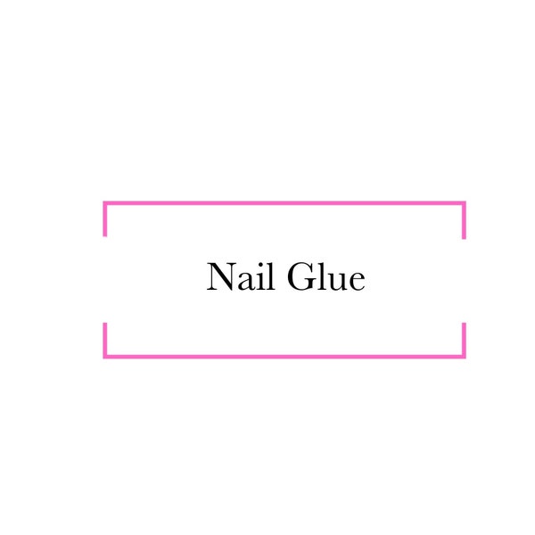 Nail Glue Adhesive for Press on Nails | Custom Made | Glue on Fake Nails | False Nails | Handmade | Hand Painted | Nails