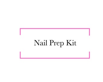 Nail Prep Kit for Press on Nails | Custom Made | Glue on Fake Nails | False Nails | Handmade | Hand Painted Nails