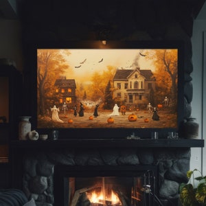 Frame Halloween Tv art