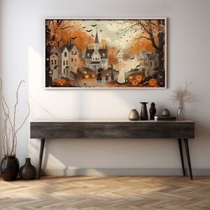 fall frame tv art fall