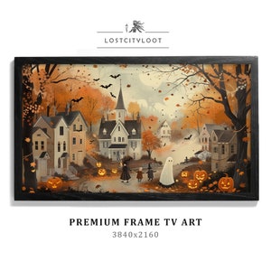 halloween frame tv art