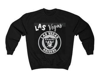 Las vegas raiders crewneck Clearance