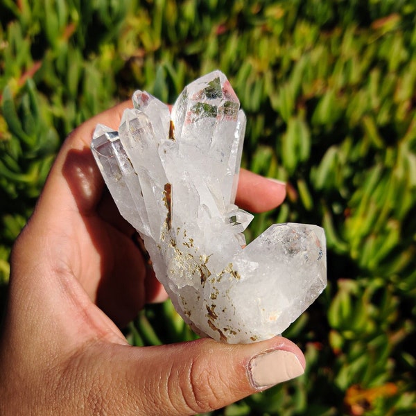 Clear Quartz Clusters | EMF Protection| 5G Protection| Home Protection Crystal| Home Decor Crystal |Purification Crystal| Detox Crystal