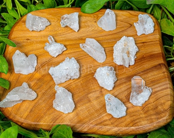 Clear Quartz Crystal Cluster, Natural Healing Stone, Home Decor
