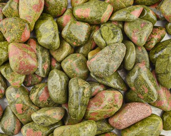 polished unakite