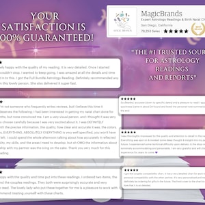 In Depth Natal Chart Reading, Birth Chart Astrology Reading, Full Personalized Natal Chart Analysis Report, Astrology Forecast, Birth Chart Analysis, Astrology Report,  Natal Chart Analysis, Psychic Predictions, Birth Chart Forecast, Tarot Reading