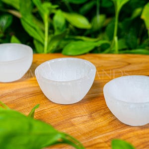 Selenite Bowl Heart 4-inch - Premium Heart-Inspired Crystal