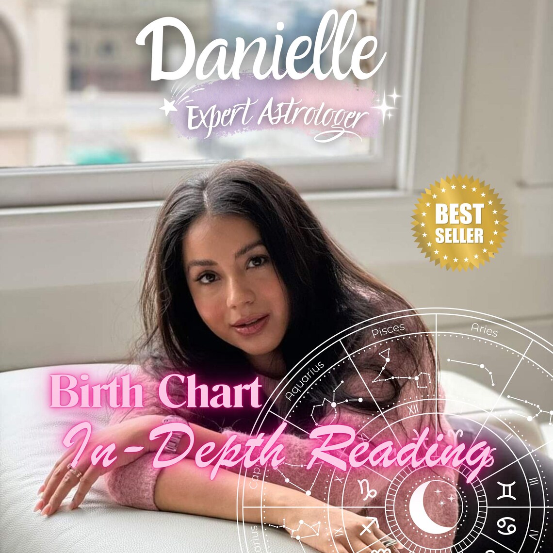 In Depth Natal Chart Reading, Personalized Astrology Birth Chart ...