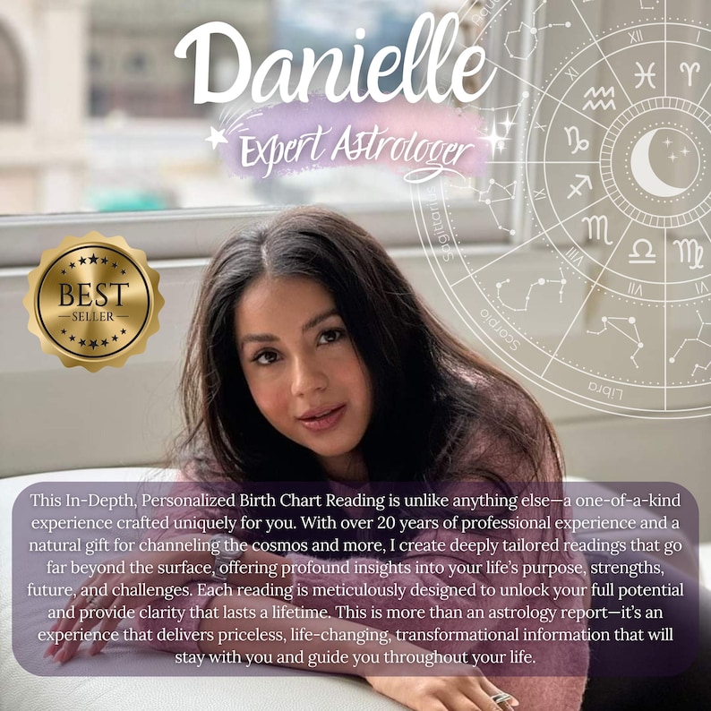 In Depth Natal Chart Reading, Birth Chart Astrology Reading, Full Personalized Natal Chart Analysis Report, Astrology Forecast, Birth Chart Analysis, Astrology Report,  Natal Chart Analysis, Psychic Predictions, Birth Chart Forecast, Tarot Reading