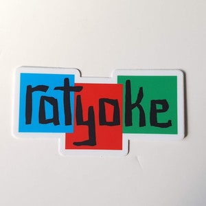 Ratyoke RGB logo sticker 3&quot;