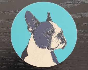 Boston Terrier Sticker