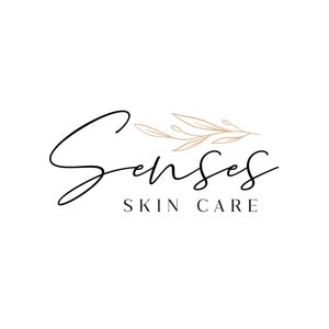 Skin Care Logo, Organic Logo, Beauty Logo, Cosmetic Logo, Botanical Logo, Beauty Logo, Handmade Logo, Healing Logo