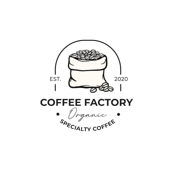 Coffee Shop Logo Coffee House Branding Coffee Bag Design Etsy UK