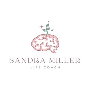 Logotipo do treinador de vida, design de logotipo de aconselhamento, logotipo de psicólogo, design de logotipo de cérebro, logotipo de terapeuta, cartão de visita, Facebook, kit de logotipo