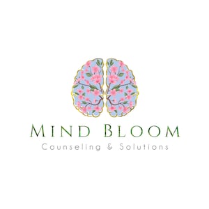 Logo del terapeuta, logo di consulenza, logo dello psicologo, logo del cervello, logo del life coach, biglietto da visita, Facebook, kit logo