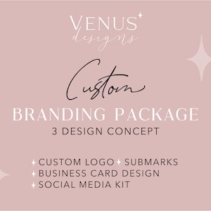Custom Logo Design, One of a Kind Logo, Branding Logo, Business Logo, Business Card Design, Unique Logo, Visual Identity Starting Package