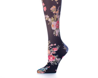 Celeste Stein Renee's Garden Women's Therapeutic Compression Knee High Socks