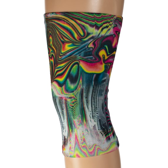 sizes Fast US Shipping Navy Floral Paradise S-XL Regular 1X-3X and Queen Women/'s Knee Support