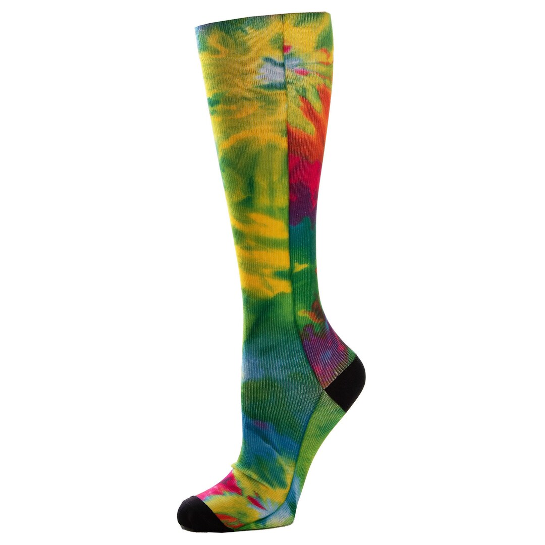 compression socks tie dye