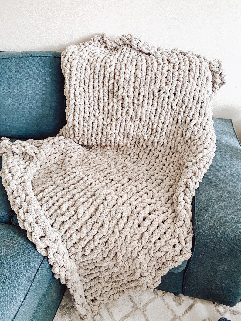 cheap chunky blanket