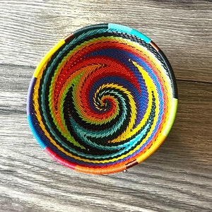 Small Telephone Wire Bowl- Option 122