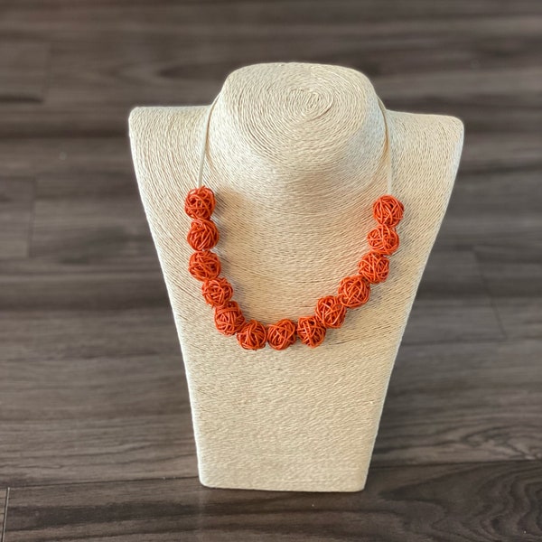 Telephone wire necklaces clearance