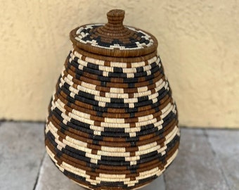 Modern Zulu Oval Basket