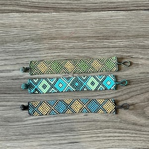 Flat Zulu Beaded Bracelets - Vibrant