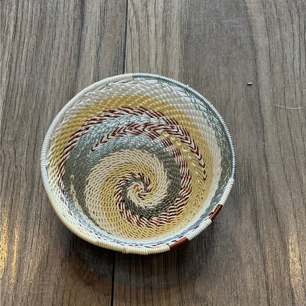 Small Telephone Wire Bowl-Option 114