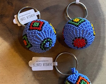 Zulu Love Letter Ball Keychains